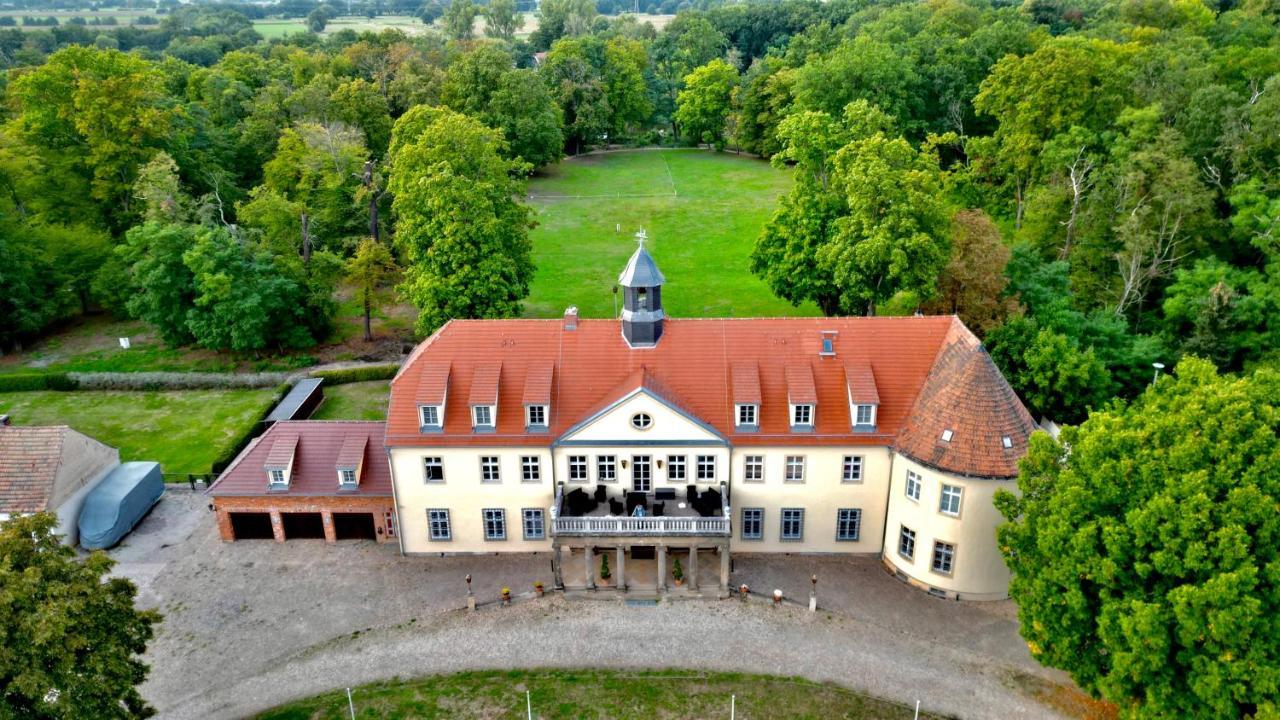 Hotel Garni Schloss Grochwitz Herzberg  Kültér fotó