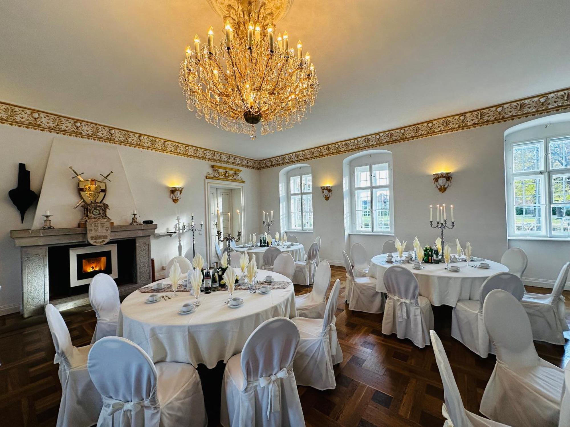 Hotel Garni Schloss Grochwitz Herzberg  Kültér fotó