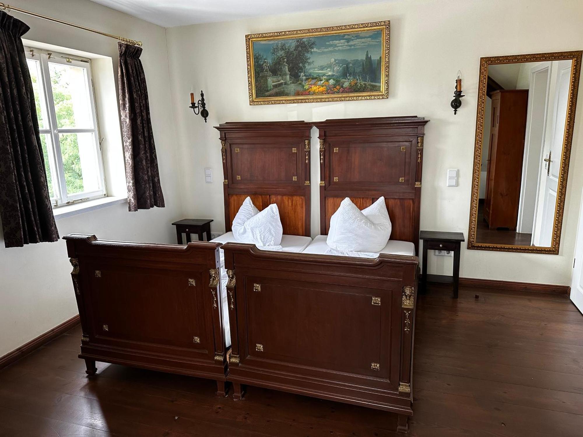 Hotel Garni Schloss Grochwitz Herzberg  Kültér fotó